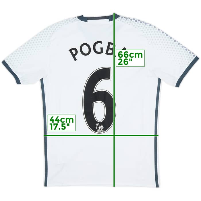 2016-17 Manchester United Third Shirt Pogba #6 - 8/10 - (XS)