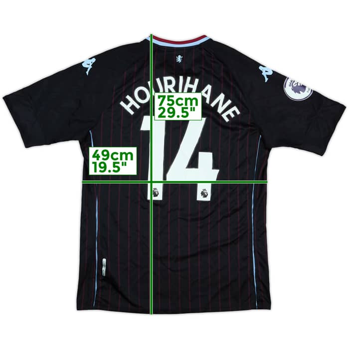 2020-21 Aston Villa Away Shirt Hourihane #14 - 8/10 - (L)
