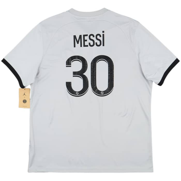 2022-23 Paris Saint-Germain Away Shirt Messi #30 (XL)