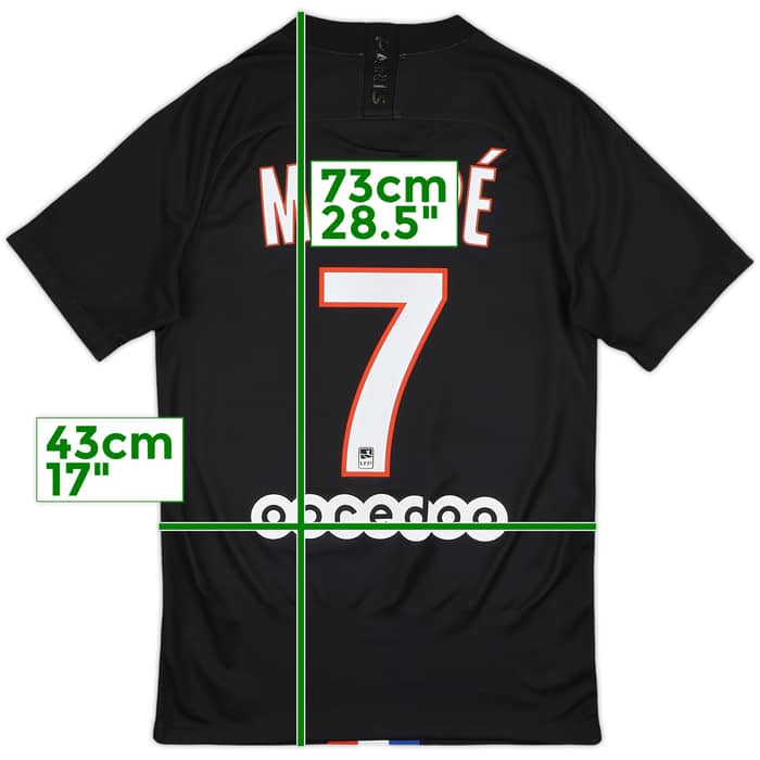 2019-20 Paris Saint-Germain Fourth Shirt Mbappe #7 - 10/10 - (XS)