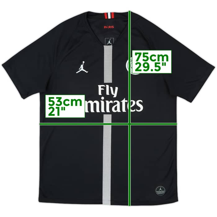 2018-19 Paris Saint-Germain Third/Home Shirt - 9/10 - (L)