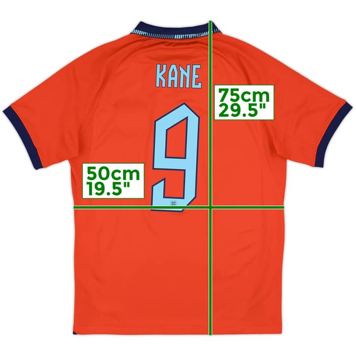 2022-23 England Away Shirt Kane #9 - 10/10 - (M)