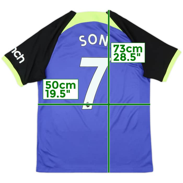 2022-23 Tottenham Away Shirt Son #7 - 8/10 - (M)