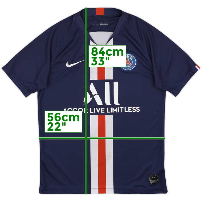 2019-20 Paris Saint-Germain Home Shirt - 4/10 - (M)