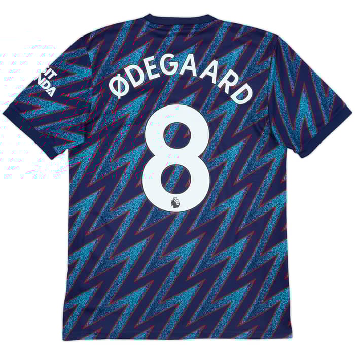 2021-22 Arsenal Third Shirt Odegaard #8 - 8/10 - (S)
