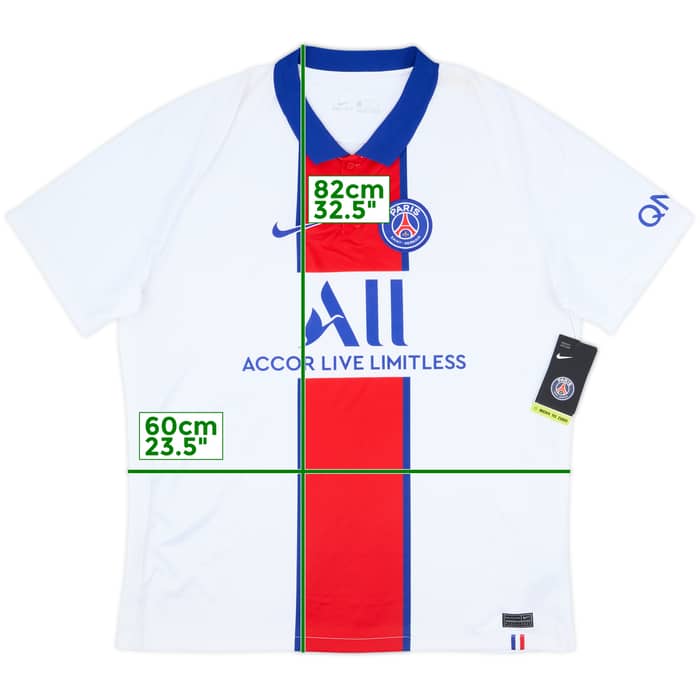 2020-21 Paris Saint-Germain Away Shirt (XL)