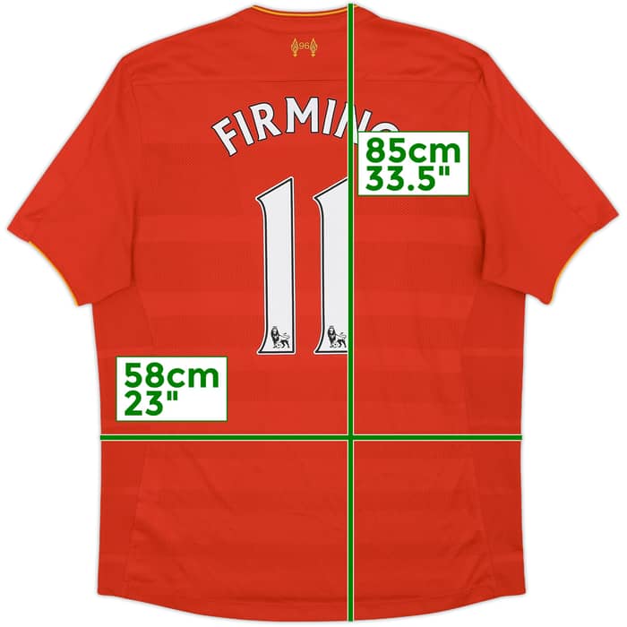 2016-17 Liverpool Home Shirt Firmino #11 - 8/10 - (L)
