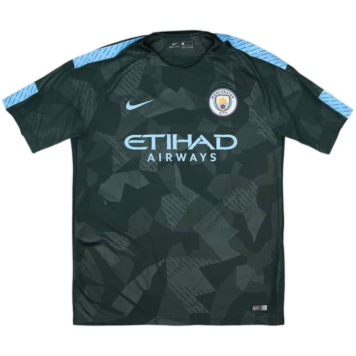 2017-18 Manchester City Third Shirt Stones #5 - 10/10 - (L)