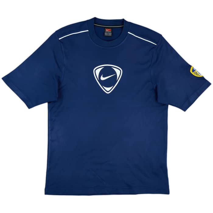 2000-01 Leeds Nike Training Shirt - 8/10 - (L)