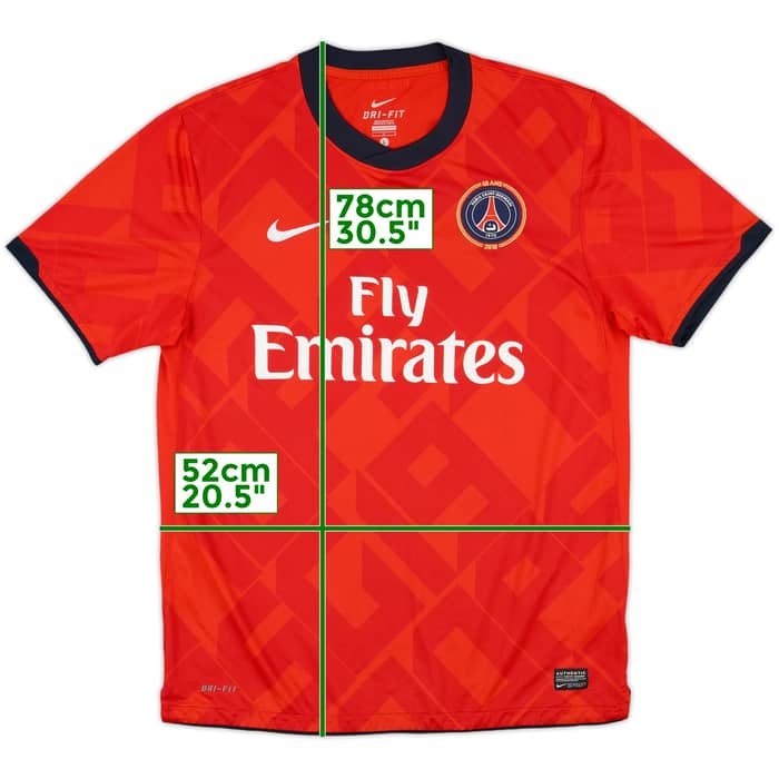2010-12 Paris Saint-Germain '40 ANS' Home/Third Shirt - 10/10 - (L)