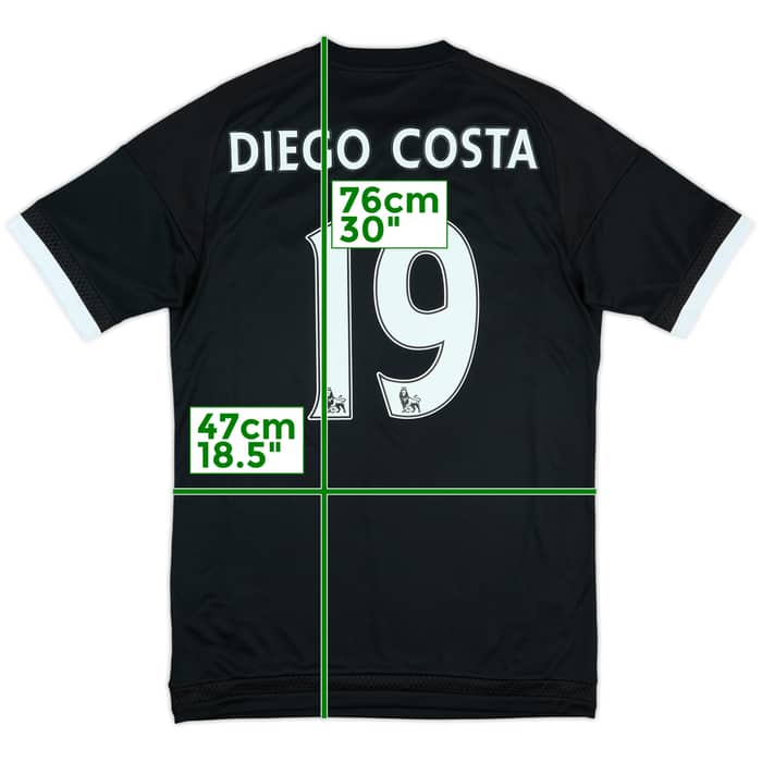 2015-16 Chelsea Third Shirt Diego Costa #19 - 10/10 - (S)