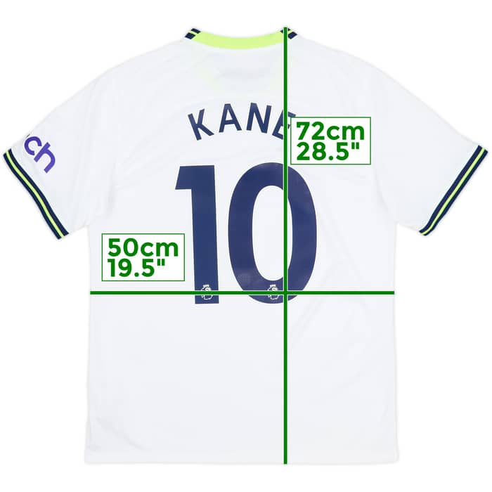 2022-23 Tottenham Home Shirt Kane #10 - 8/10 - (M)