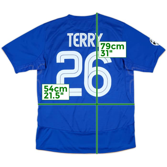 2005-06 Chelsea Centenary Home Shirt Terry #26 - 9/10 - (L)