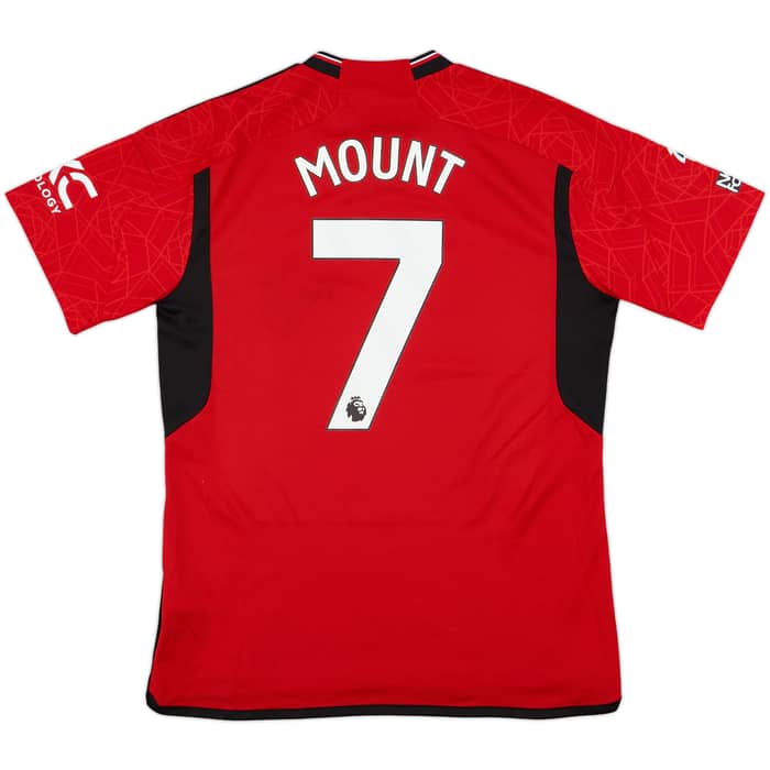 2023-24 Manchester United Home Shirt Mount #7 - 10/10 - (L)