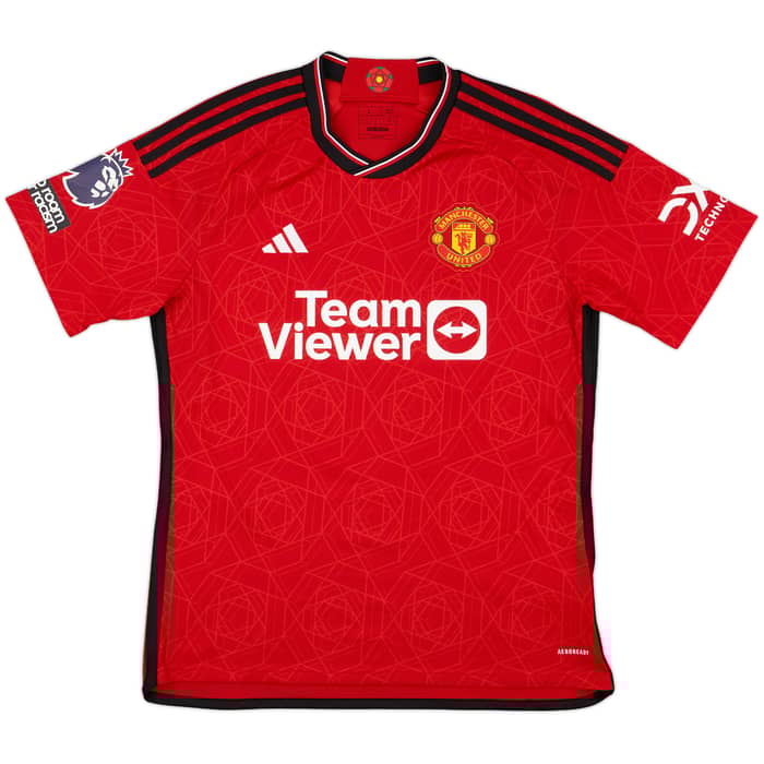 2023-24 Manchester United Home Shirt Mount #7 - 10/10 - (L)