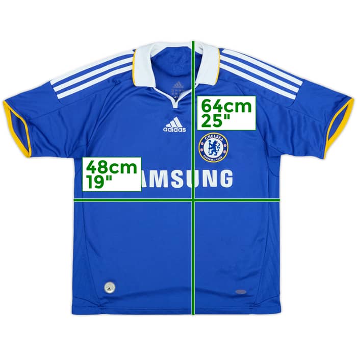 2008-09 Chelsea Home Shirt - 6/10 - (L.Boys)