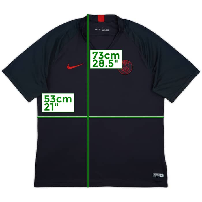 2019-20 Paris Saint-Germain Nike Training Shirt - 8/10 - (XL)