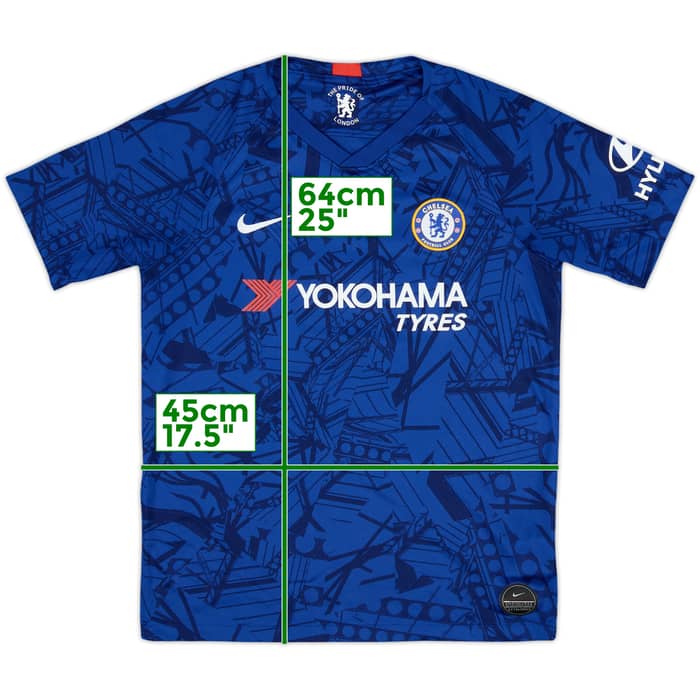 2019-20 Chelsea Home Shirt - 8/10 - (XL.Boys)