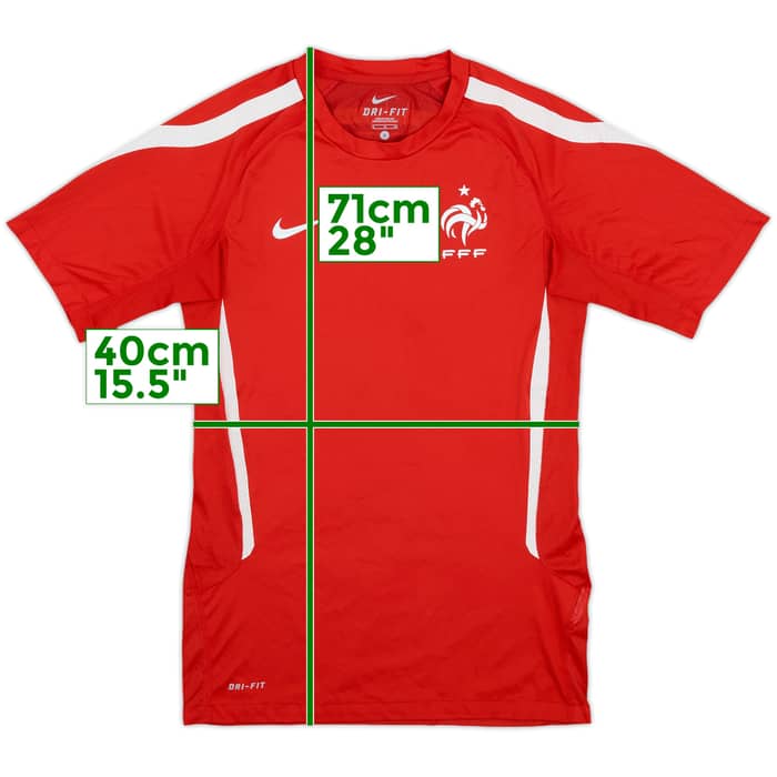 2011-12 France Nike Training Shirt - 8/10 - (S)