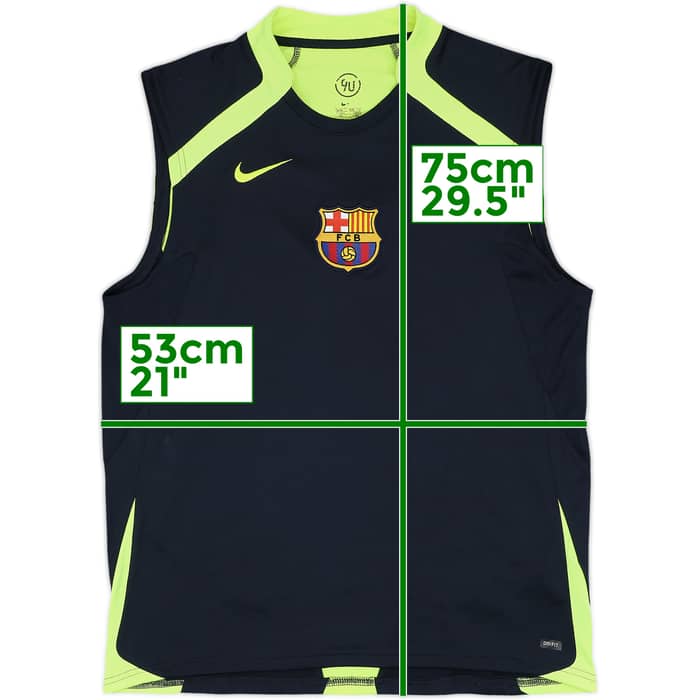 2005-06 Barcelona Nike Training Vest - 9/10 - (M)