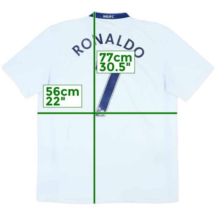 2008-10 Manchester United Away Shirt Ronaldo #7 - 6/10 - (L)