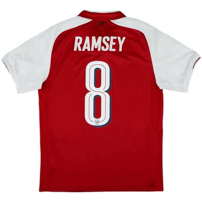 2017-18 Arsenal Home Shirt Ramsey #8 - 6/10 - (M)