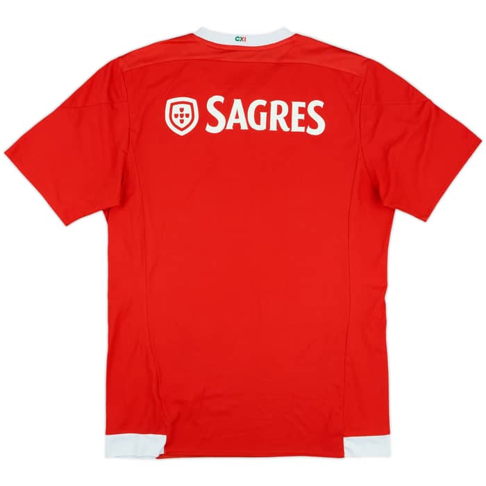 2015-16 Benfica Home Shirt - 8/10 - (M)