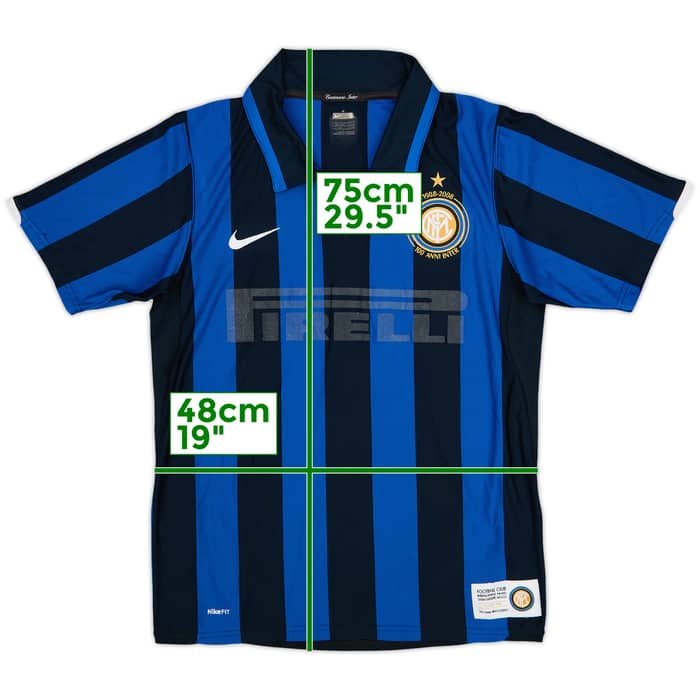 2007-08 Inter Milan Centenary Home Shirt - 3/10 - (S)