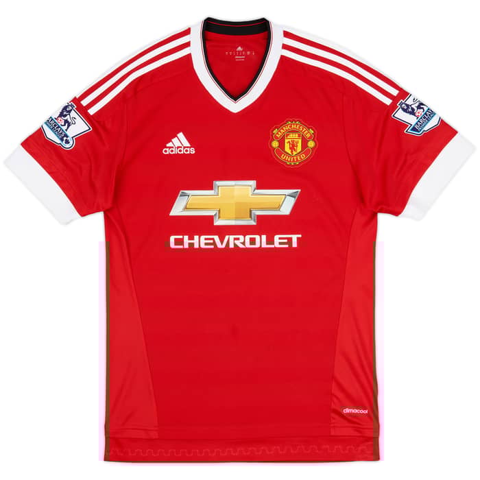 2015-16 Manchester United Home Shirt Mata #8 - 9/10 - (S)