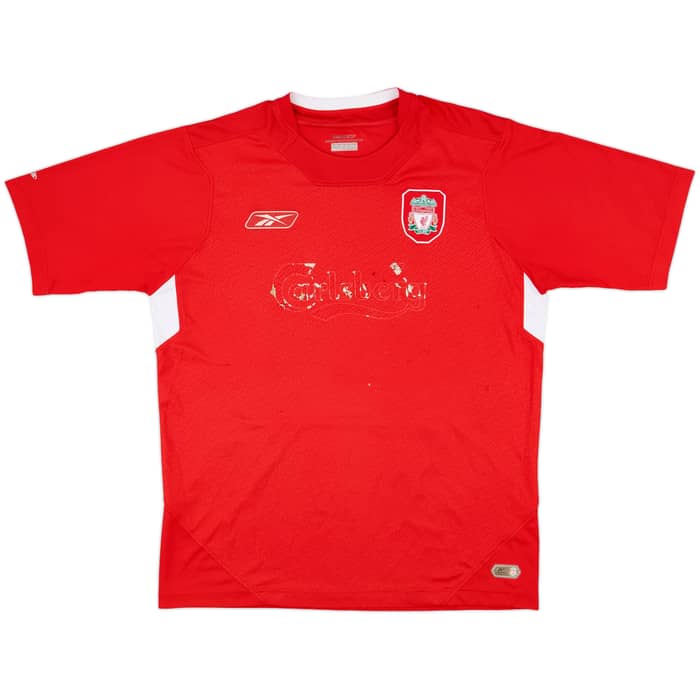 2004-06 Liverpool Home Shirt - 3/10 - (L)