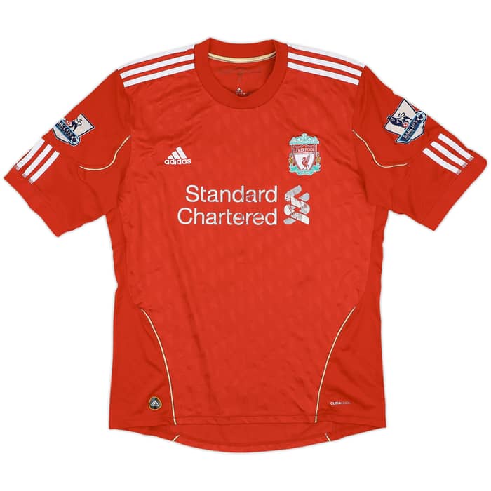 2010-12 Liverpool Home Shirt Jovanovic #14 - 4/10 - (L)