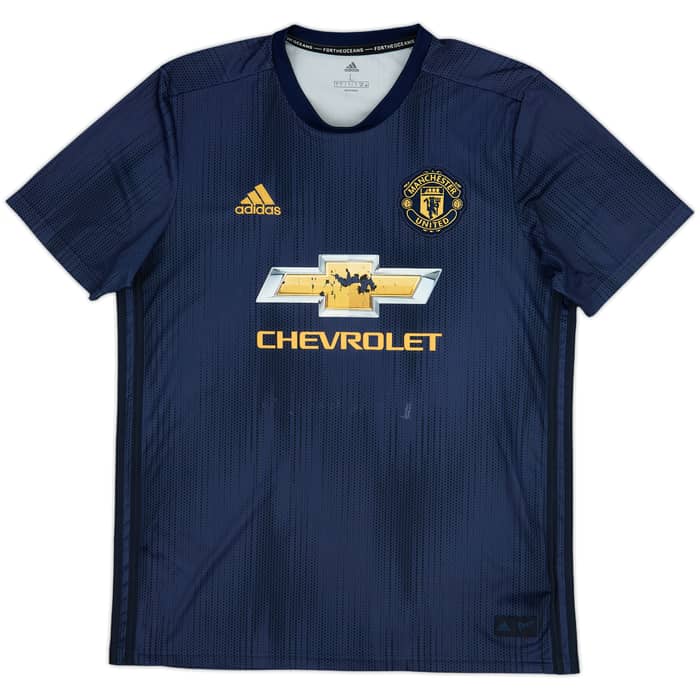 2018-19 Manchester United Third Shirt - 4/10 - (L)
