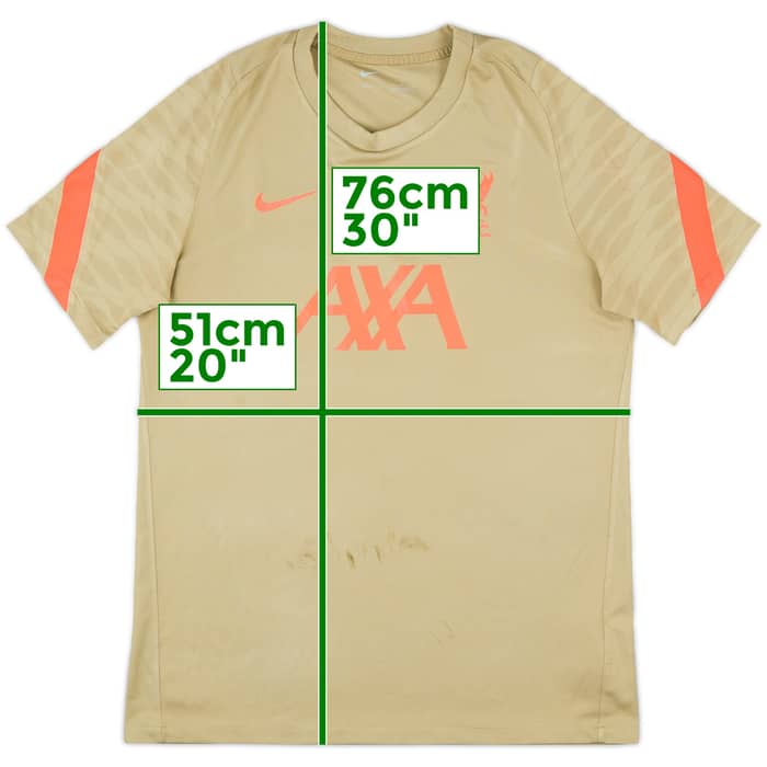 2021-22 Liverpool Nike Training Shirt - 7/10 - (L)