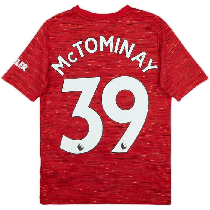 2020-21 Manchester United Home Shirt McTominay #39 - 7/10 - (M.Boys)