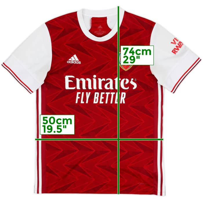 2020-21 Arsenal Home Shirt - 4/10 - (M)
