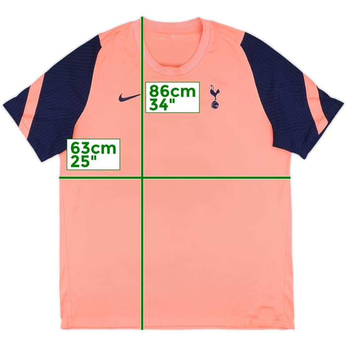 2020-21 Tottenham Nike Training Shirt - 7/10 - (XXL)