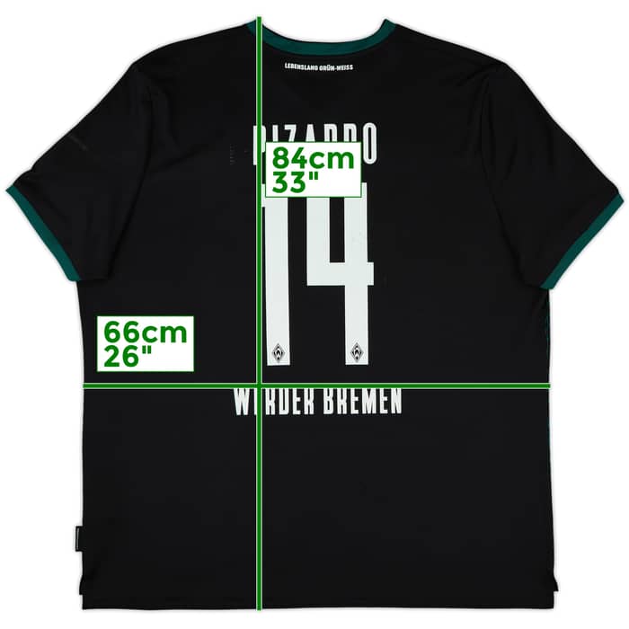 2019-20 Werder Bremen Third Shirt Pizarro #14 - 6/10 - (S)