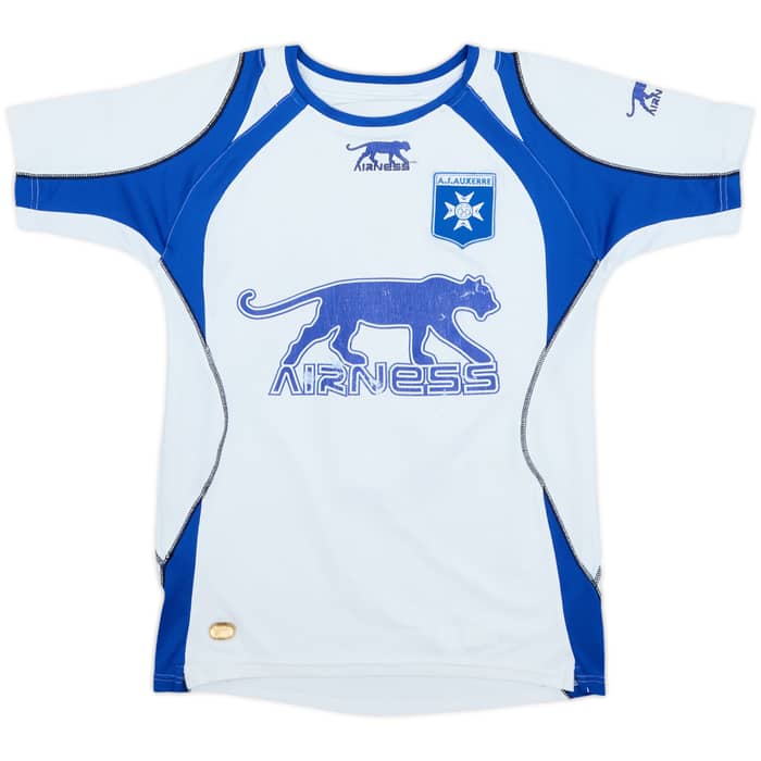 2007-08 Auxerre Home Shirt Grichting #4 - 5/10 - (XL.Boys)