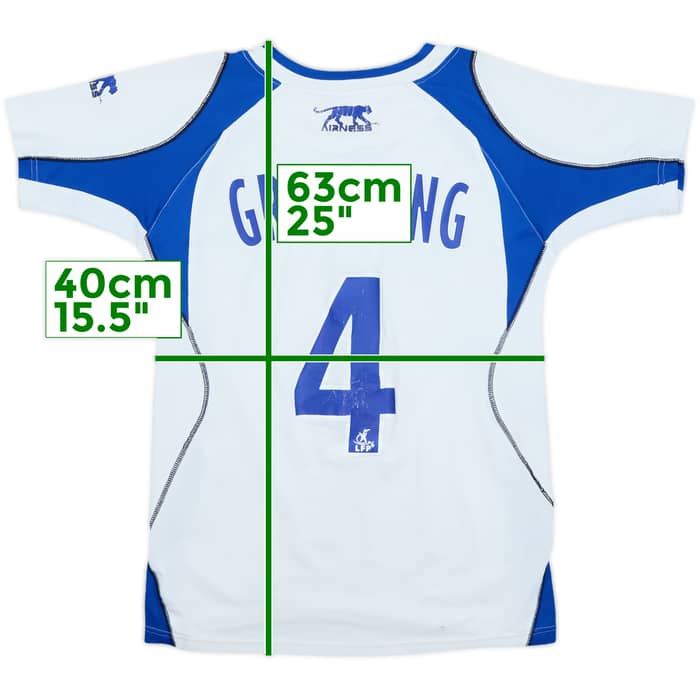 2007-08 Auxerre Home Shirt Grichting #4 - 5/10 - (XL.Boys)