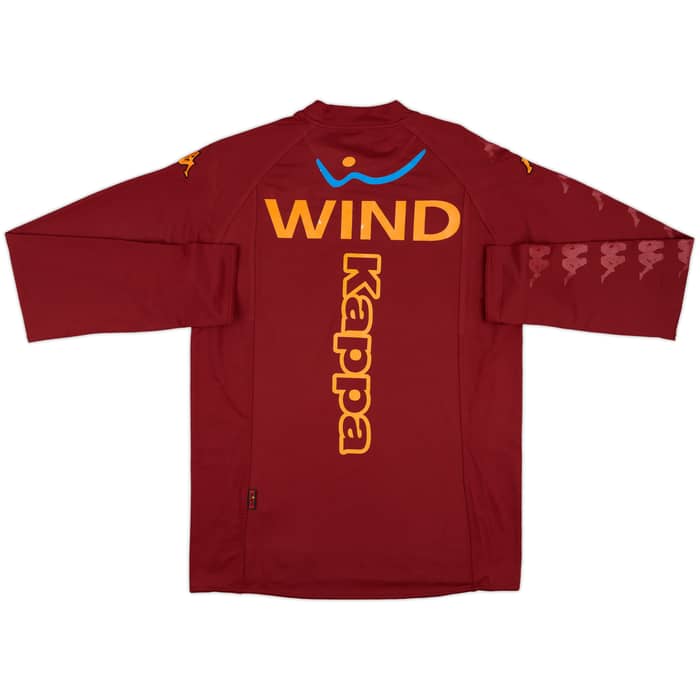 2007-08 Roma Training L/S Shirt - 8/10 - (M)