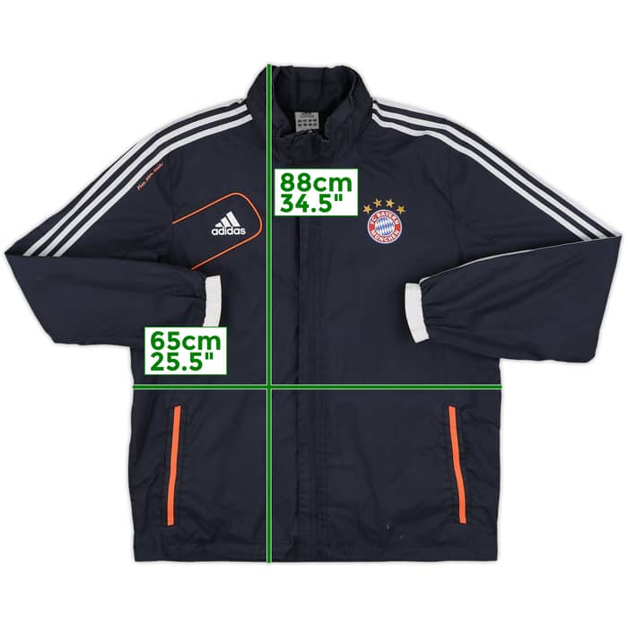 2012-13 Bayern Munich adidas Hooded Rain Jacket - 8/10 - (XXL)