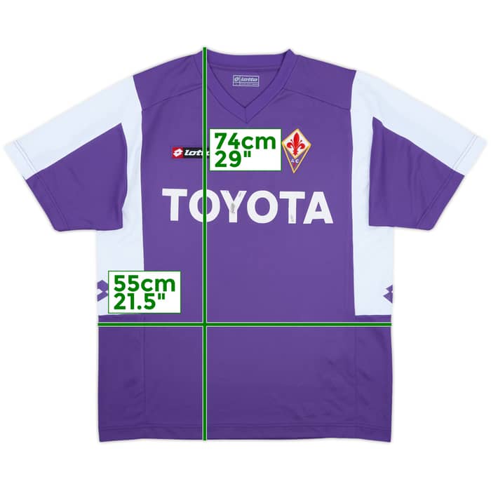 2007-08 Fiorentina Lotto Training Shirt - 5/10 - (L)