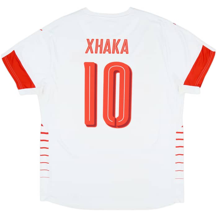 2016-17 Switzerland Away Shirt Xhaka #10 - 7/10 - (L)