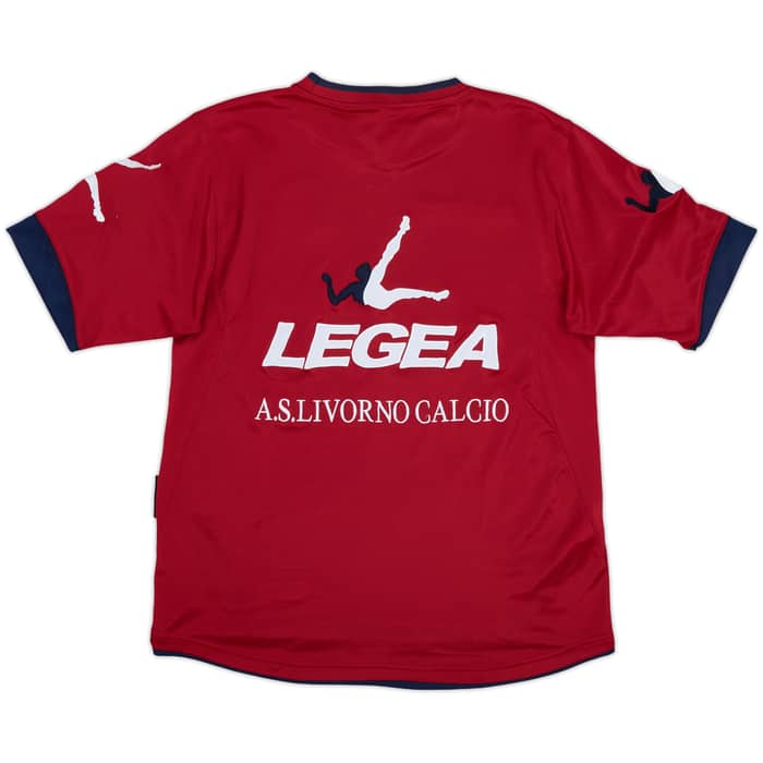 2010-11 Livorno Legea Training Shirt - 9/10 - (S)
