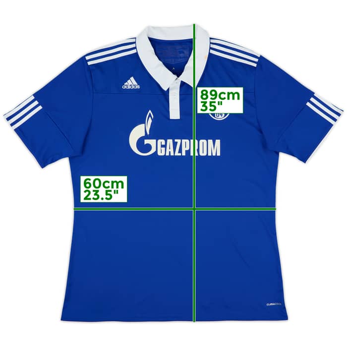 2010-12 Schalke Home Shirt - 5/10 - (XXL)