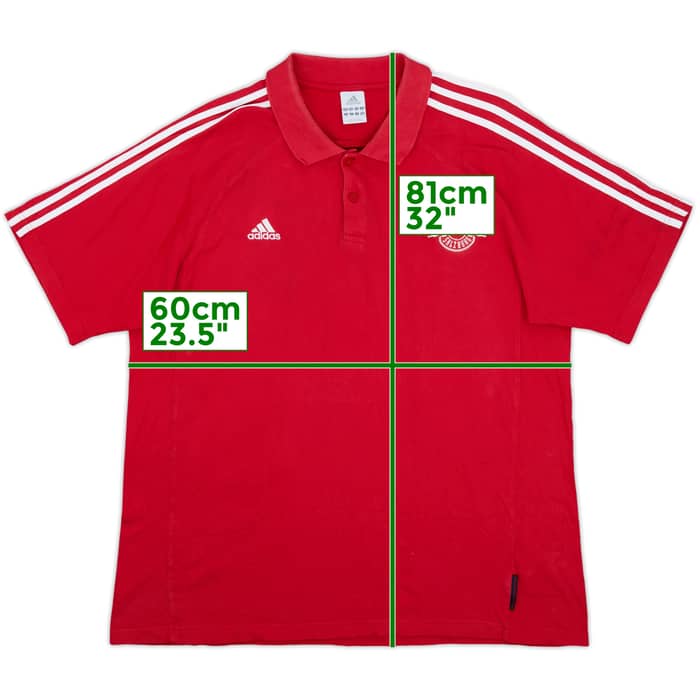 2007-08 Red Bull Salzburg adidas Polo Shirt - 9/10 - (XL)