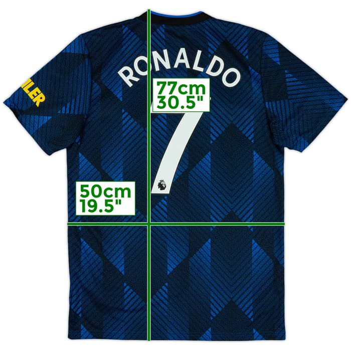 2021-22 Manchester United Third Shirt Ronaldo #7 - 9/10 - (M)