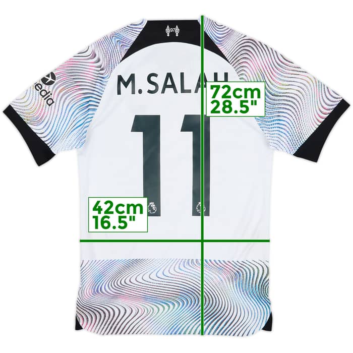 2022-23 Liverpool Away Shirt M.Salah #11 - 9/10 - (XS)