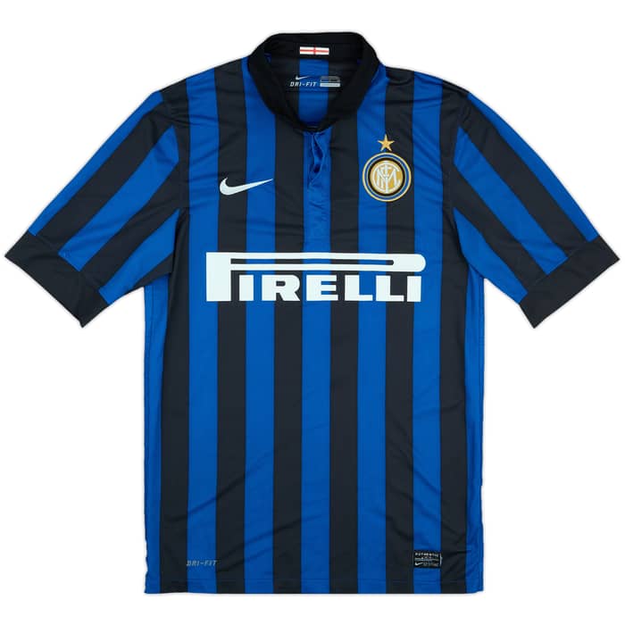 2011-12 Inter Milan Home Shirt Milito #22 - 8/10 - (S)