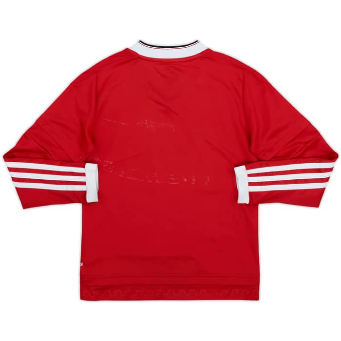 2015-16 Manchester United Home L/S Shirt - 6/10 - (S.Boys)